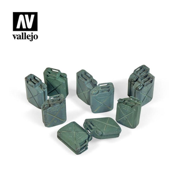 Vallejo Scenics Allied Jerrycan Set VLJSC206 - main